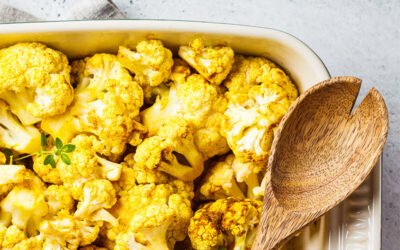 Pieczony kalafior z&nbsp;kuminem