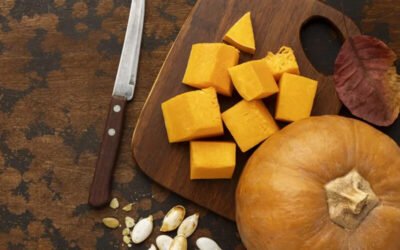 Kotlety dyniowe z&nbsp;kaszą jaglaną