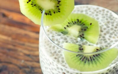 Kokosowy pudding chia na&nbsp;zielono