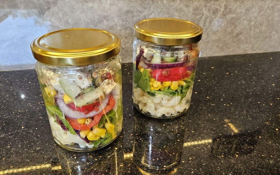 Sałatka w&nbsp;słoiku shake & fit