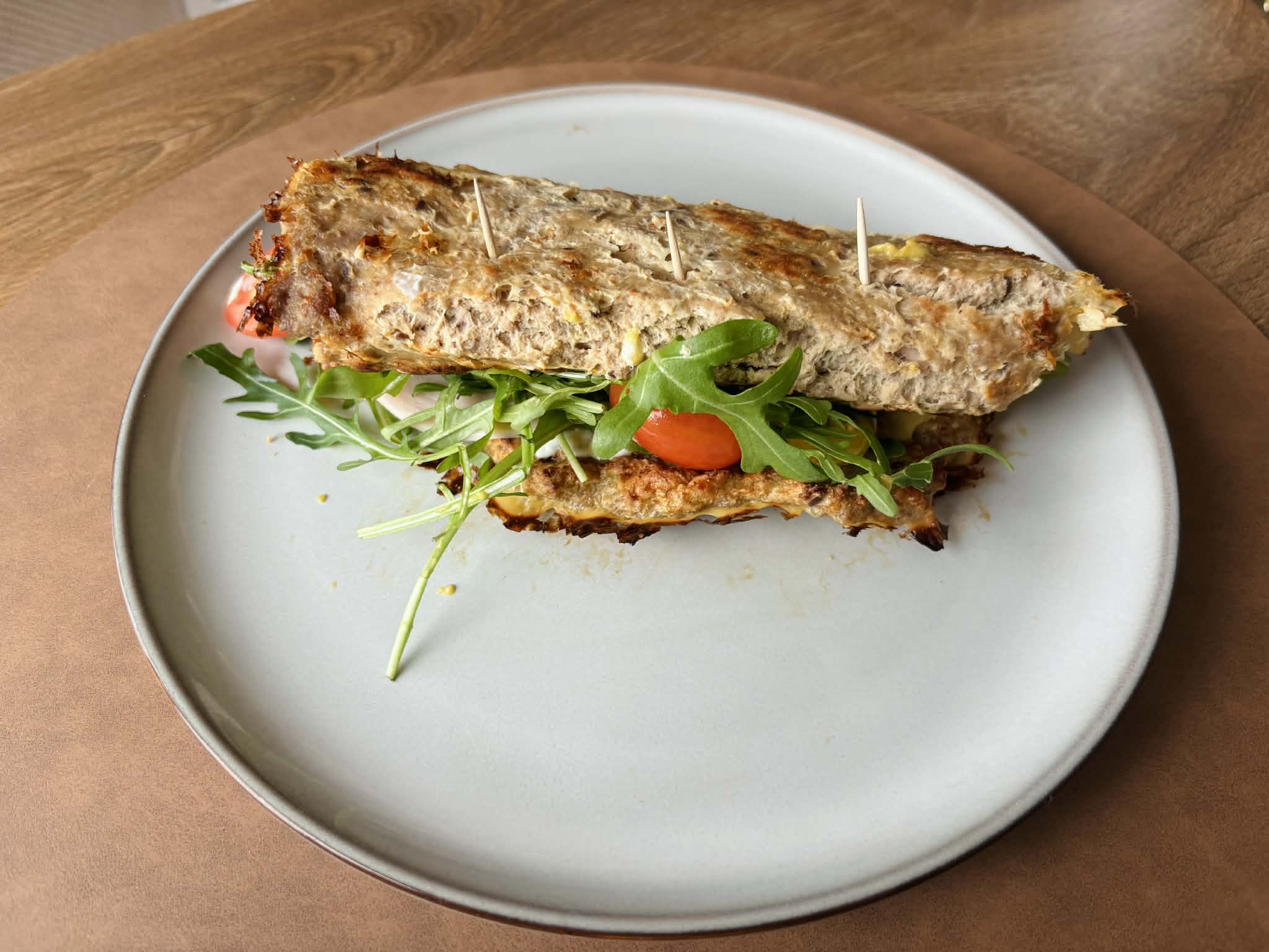 Wrap proteinowy- bez węgli- Kolacja