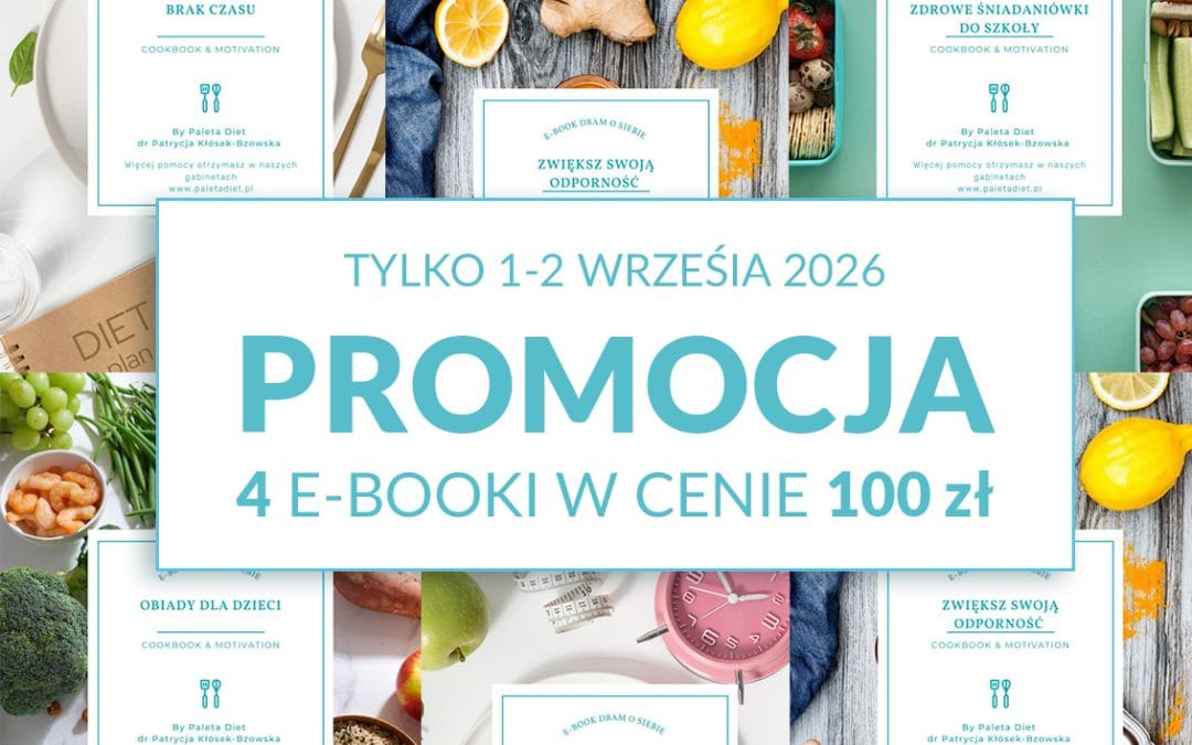 4 E-BOOKI w&nbsp;cenie 100 zł – Promocja tylko&nbsp;1-2 września 2026&nbsp;r.
